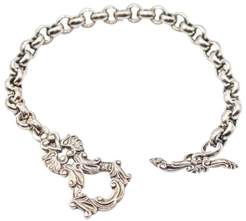 PULSERA DE PLATA MALLORQUINA