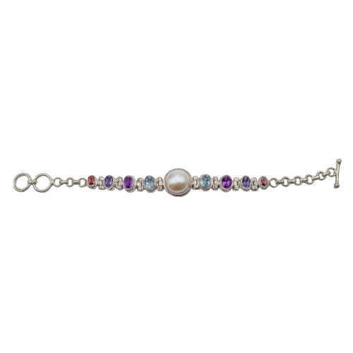 PULSERA CON PERLA MABÉ