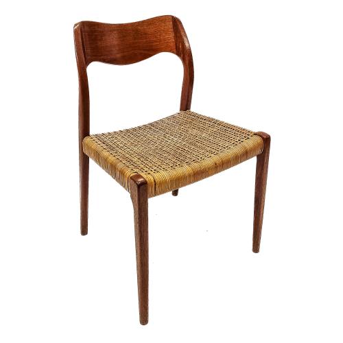 SILLA ARNE HOVMAND OLSEN PARA MOGENS KOLD AÑOS 60