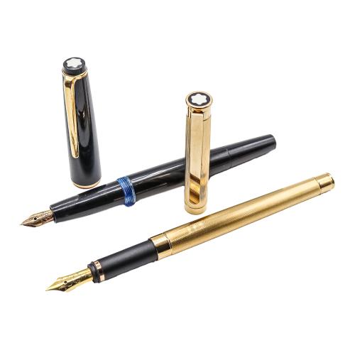 DOS PLUMAS MONTBLANC 