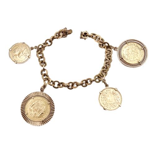 PULSERA CON MONEDAS