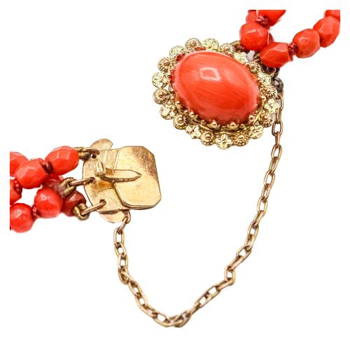 PULSERA DE CORAL DEL S.XIX