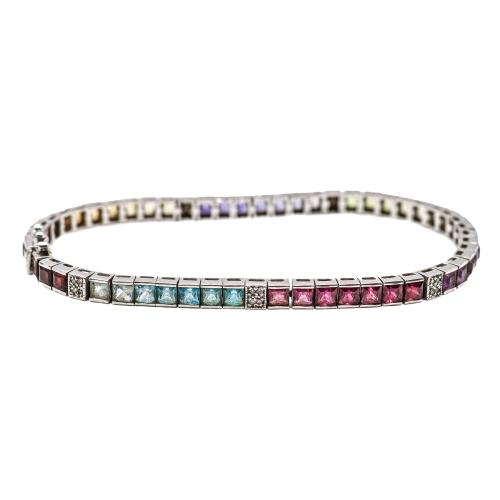 PULSERA RIVIERE MULTICOLOR