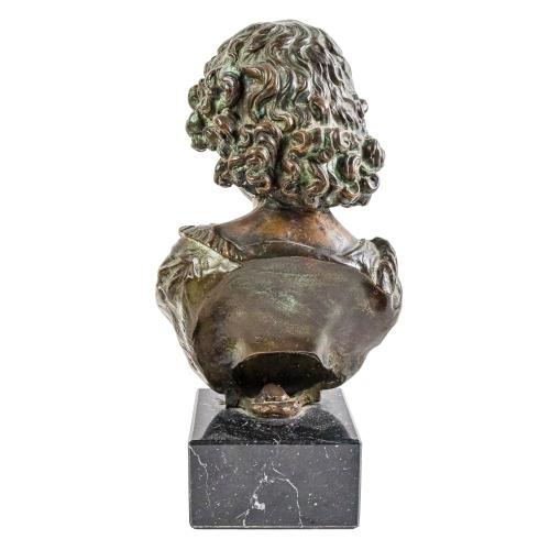 BUSTO  EN BRONCE DEL ÚLTIMO TERCIO DE SIGLO XX