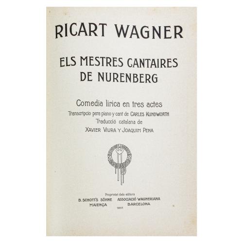 ELS MESTRES CANTAIRES DE NUREMBERG 