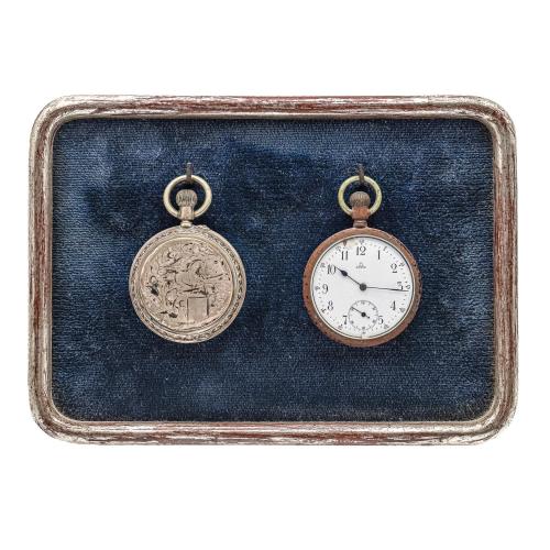 DOS RELOJES DE BOLSILLO DEL S.XIX Y PPS. DEL S.XX