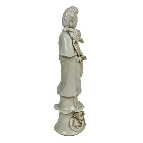 DIOSA GUANYIN DE ESCUELA CHINA, PRIMERA MITAD DEL S.XX 