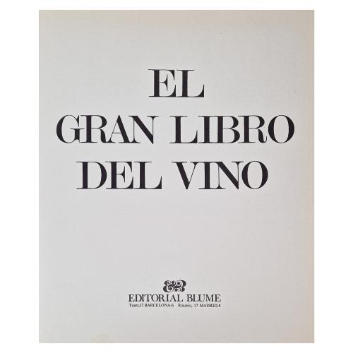 CINCO LIBROS SOBRE VINOS Y CAVAS