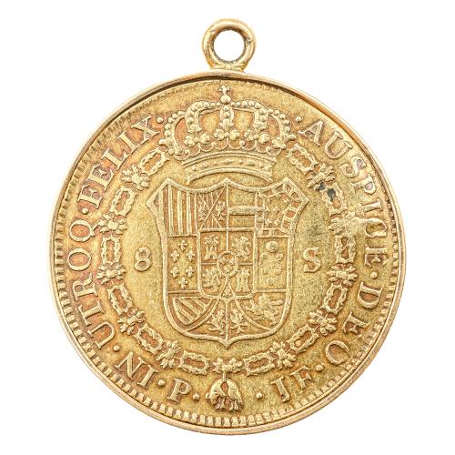 MONEDA DE 8 ESCUDOS DE 1804