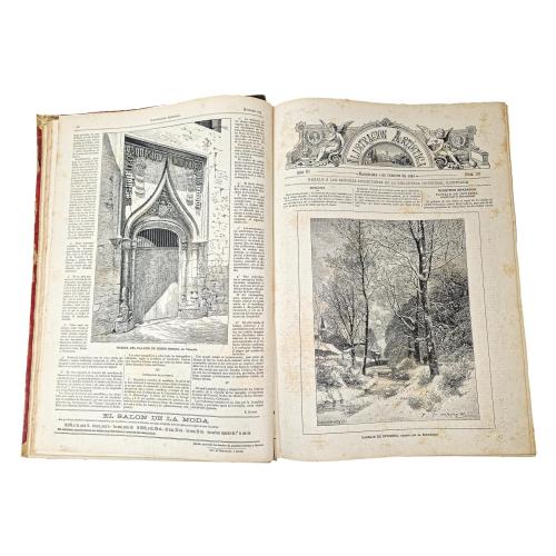 LA ILUSTRACIÓN ARTÍSTICA, AÑO 1884