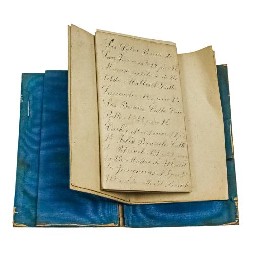 PEQUEÑA LIBRETA DE NOTAS DE PRINCIPIOS DEL S.XX