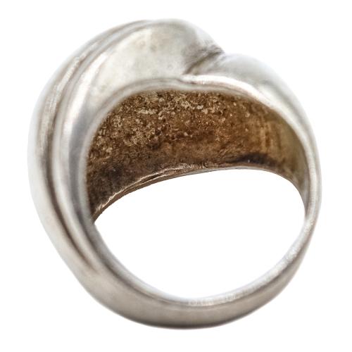 ANILLO BOMBÉ EN PLATA 