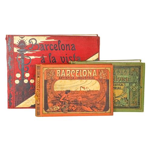 TRES LIBROS SOBRE BARCELONA DE PRINCIPIOS DEL SIGLO XX