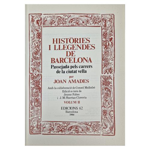 HISTÓRIES I LLEGENDES DE BARCELONA