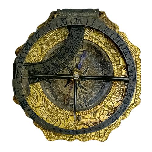 RELOJ DE SOL EQUINOCIAL. ANDREAS VOLGER S.XVIII