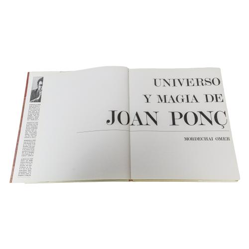 UNIVERSO Y MAGIA DE JOAN PONÇ