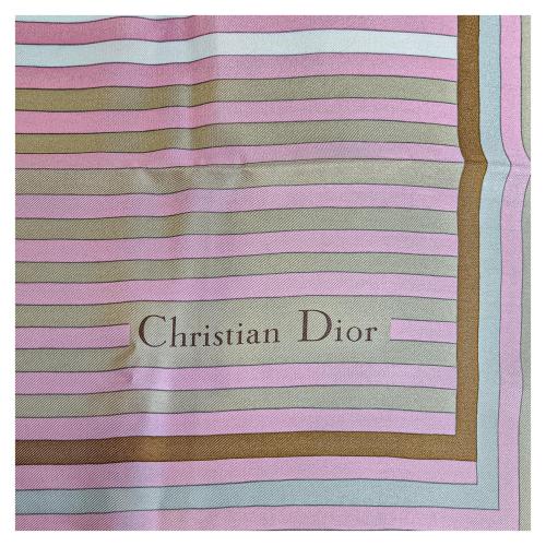 PAÑUELO DE SEDA CHRISTIAN DIOR