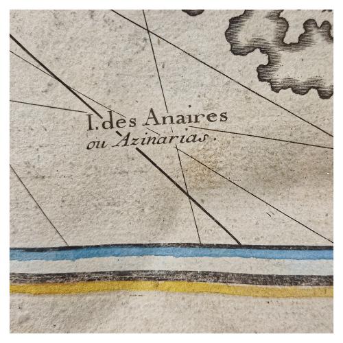 MAPA DE CÓRCEGA 1719