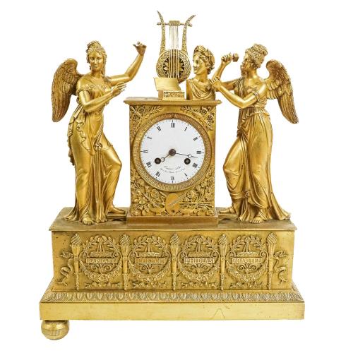 RELOJ FRANCÉS LOUIS PHILIPPE DE MEDIADOS DEL S.XIX