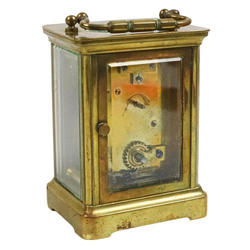 RELOJ FRANCÉS DE CARRUAJE DEL PRIMER TERCIO DE S. XX