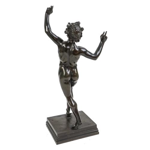 FIGURA EN BRONCE DEL ÚLTIMO CUARTO SIGLO XIX