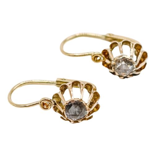 PENDIENTES CON DIAMANTES 