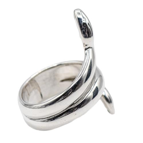 ANILLO SERPIENTE DE PLATA