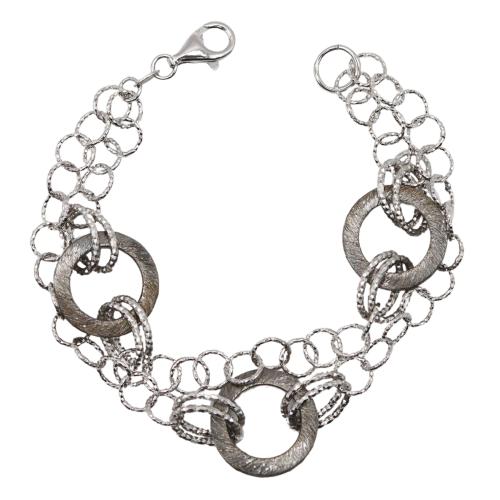 PULSERA DE DISEÑO EN PLATA